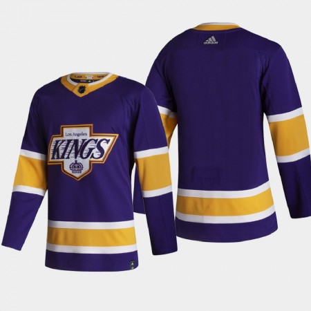 Herren Eishockey Los Angeles Kings Trikot Blank 2020-21 Reverse Retro Authentic